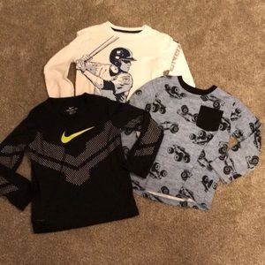 Boys long sleeve shirts 🧢🧦🦊